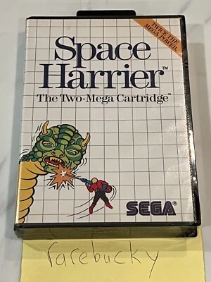 Space Harrier (Sega Master System SMS) NEW FACTORY SEALED, EXC CONDITION, RARE! - Image 1 of 4