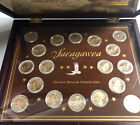 2000 - 2008 Sacagawea Dollar Collection 18 Coins In A Nice Display Box