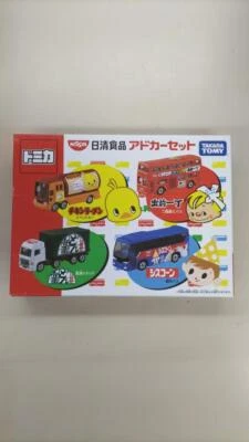 Takara Tomy Tomica Gift Nissin Foods Ad Car Set - Image 1 of 4