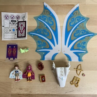 LEGO Elves 41179 Queen Dragon's Rescue Parts Lot with minifigures and Stickers - Image 1 of 4