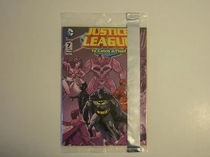 Cómic de la Liga de la Justicia para atrapar a un ladrón #7 de 9 promoción de General Mills de DC Comics - Imagen 1 de 2