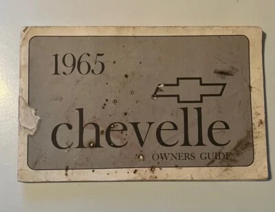 Chevrolet Chevelle 1965 manual del propietario. 50 páginas Foto 1 de 4