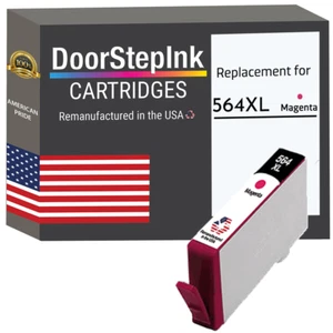 Cartuchos de tinta compatibles DoorStepInk para HP 564XL magenta-USA - Imagen 1 de 5