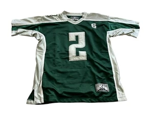 Steve & Barrys Mens Football Jersey Medium Multicolor Michigan State V Neck - Bild 1 von 9