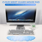 Waterproof PU Leather Mouse Pad Wrist Rest Support Pad Ergonimic Cloud Mouse Pad