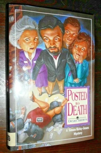 Posted To Death  by Dean James (2002, Hardcover) First Edition & Signed W/DJ - Picture 1 of 3
