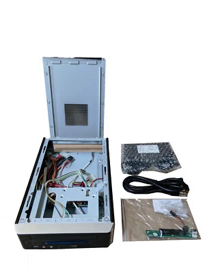 Book-size Mini ITX Desktop PC Case w/ Slim Optical Bay, 72w PSU, Fan,Card Reader - Image 1 of 4