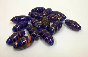 GLASS BEADS Feather Trade Reproduction Reenactor Period Trapper Regalia Craft - Picture 1 of 11