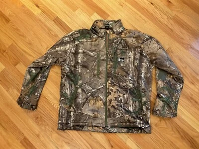 Men’s Banded Atchafalaya Jacket Wind Water Resistant Coat Realtree Hunting 2XL - Image 1 of 4