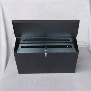 KYODOLED Locking Mail Box Large Capacity Wall-Mount Rust-Resistant 2 Keys - Picture 1 of 14