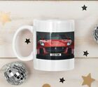 Personalised Number Plate Jaguar F-Type SVR Reg Coffee Mug - Unique Gift 