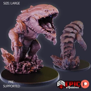 6K Resin 32mm Epic Miniatures Bulette Digging for D&D, Role-Play - Picture 1 of 1