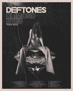 Deftone diamond eyes tour 2010 poster - Picture 1 of 1