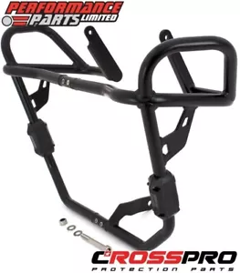 Yamaha XTZ660 Tenere 2013 13 CrossPro Gloss Black Crash Bars / Protectors - Picture 1 of 4