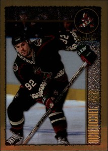 1998-99 O-Pee-Chee Chrome Coyotes Hockey Card #34 Rick Tocchet