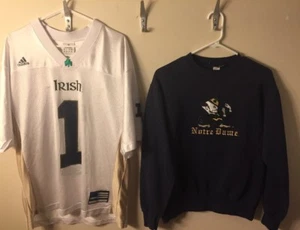Adult small Norte Dame Jersey - Picture 1 of 12