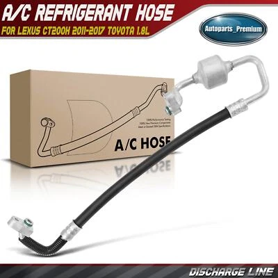 A/C Refrigerant Discharge Hose for Lexus CT200h 2011-2017 Toyota Prius V L4 1.8L - Image 1 of 4