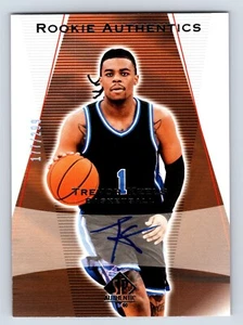 Trevor Keels 2022 SP Authentic ON-CARD ROOKIE AUTO /299 #03T-TK Duke Blue Devils - Foto 1 di 2