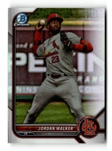 Jordan Walker 2022 refractor cromado Bowman #BDC-36 - Imagen 1 de 2