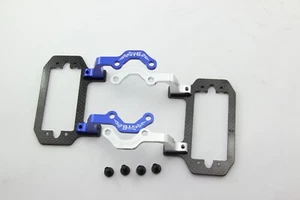 GTB Carbon Fiber Reinforcement Throttle Servo Mount Bracket for LOSI 5IVE -T - Picture 1 of 4