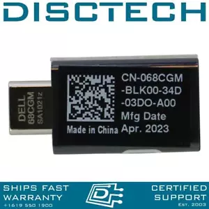 USB-C To USB-A Adapter Genuine Dell 68CGM / SA1021z - Brand New - Picture 1 of 4