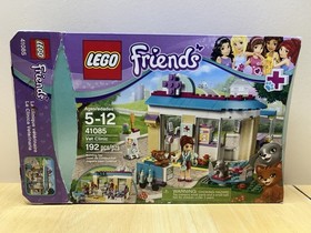 Lego Friends Vet Clinic 41085 & Baby Elephant Jungle Rescue 41421 - Used