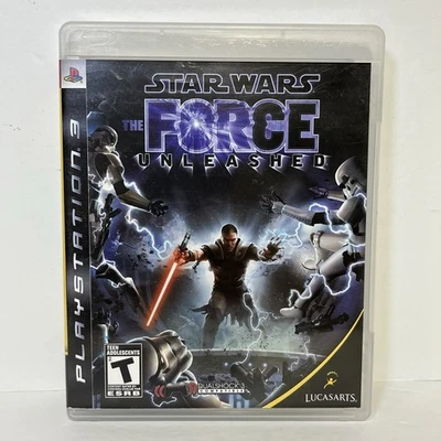 Star Wars: The Force Unleashed - Sony Playstation 3 (PS3) - Manual Included - Image 1 of 4