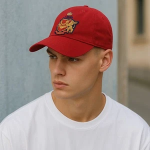 POLO RALPH LAUREN Men Cap 59 CM Red Espana Embroidered Logo Baseball - Picture 1 of 13