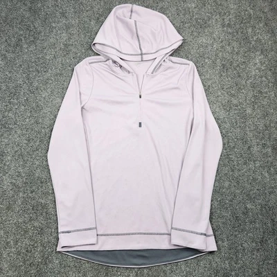 Sudadera con Capucha Alo Yoga Para Mujer Grande Púrpura Cuarto Cremallera Pullover Ropa Activa Ligera Foto 1 de 4