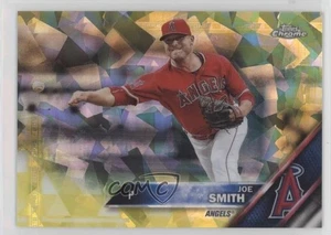 2016 Topps Box Set Chrome Sapphire Edition Oro 65° Anniversario /5 Joe Smith - Foto 1 di 3