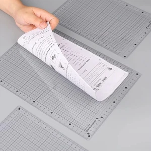 Non Slip Learning Pad A4/B5/A5 Writing Board Grid Scale Ruler Test Stationery - Afbeelding 1 van 12
