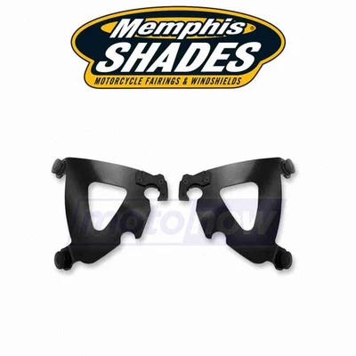 Memphis Shades Plate for Road Warrior Fairing for 2007-2014 Harley Davidson jr Foto 1 de 4