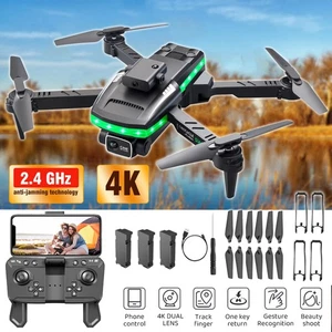 Mini 4K FPV Drohne mit Dual Kamera Selfie Drone RC Quadrocopter Kinder Spielzeug - Bild 1 von 12