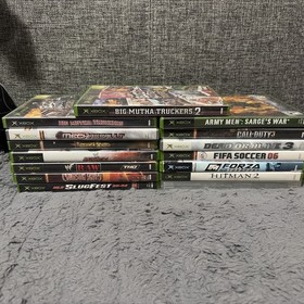 Large Original Xbox Video Game Lot Bundle 15 Games All Tested