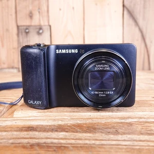 Samsung Galaxy Fotocamera Digitale EK-GC100 16.3MP + Custodia - Blu - Vedi Descrizione - Foto 1 di 9