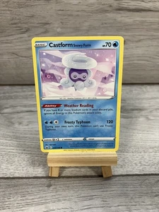 034/198 Castform Snowy Form | Common Pokemon Card Sword & Shield Chilling Reign - Picture 1 of 2