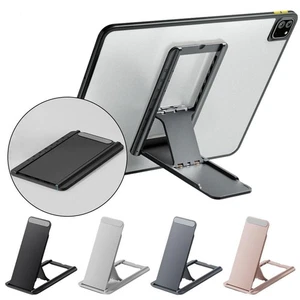Regulowany aluminiowy stojak na tablet wielofunkcyjny składany stojak na biurko E2B6 - Zdjęcie 1 z 15