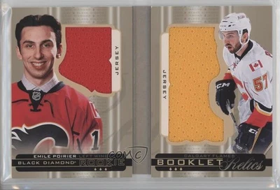 2015-16 Upper Deck Black Diamond Rookie Booklet Relics /299 Emile Poirier RC - Image 1 of 2
