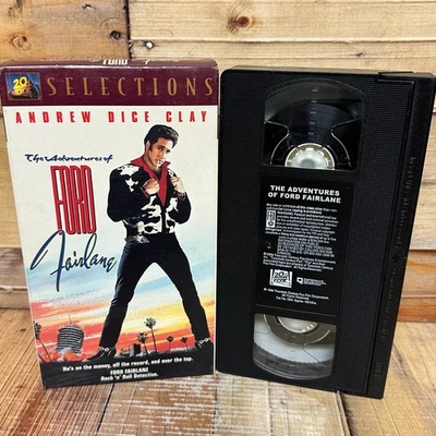 The Adventures Of Ford Fairlane VHS Used Andrew Dice Clay Comedy Rock N Roll - Image 1 of 4