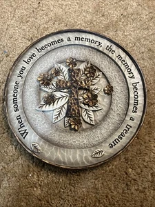 Carson Memory Garden Stone Plaque, 9 1/4" Round - Picture 1 of 1