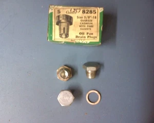 Auveco 8285 5/8 inch - Oversized Drain Plug with Gasket - set of 3 - Picture 1 of 4