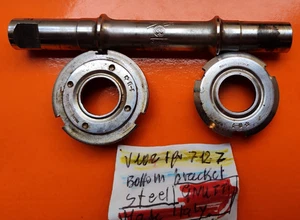 BOTTOM BRACKET GNUTTI MADE IN ITALY STEEL MOVIMENTO CENTRALE - Picture 1 of 14