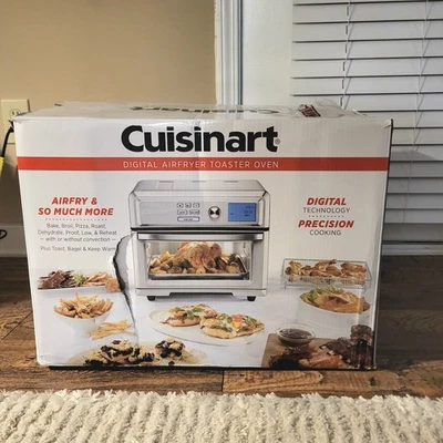 Cuisinart Air Fryer Toaster Oven 1800 Watt, Stainless Steel TOA-65 - Silver - Image 1 of 4