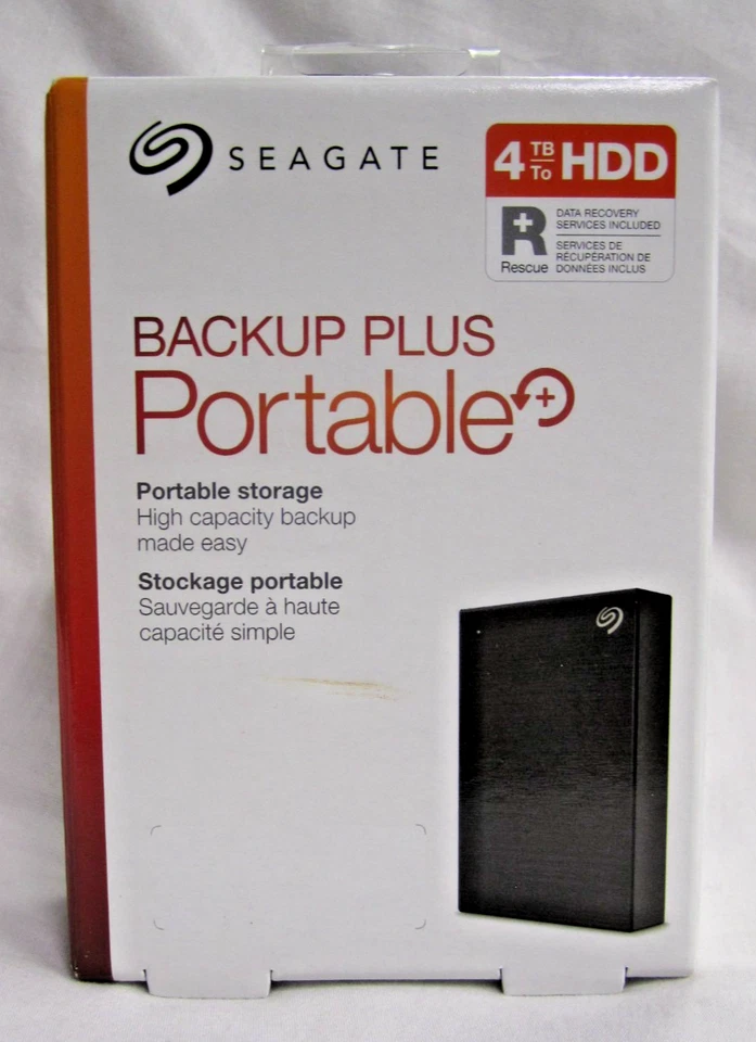 Seagate Backup Plus 4TB HDD STHP4000400 - Image 1 of 4