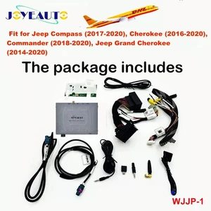 Wireless CarPlay/Android Auto Kit For All Jeep/ Dodge 2014-2020 Mirroring - Picture 1 of 9