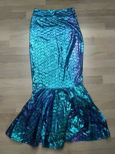 Meerjungfrauenschwanz-Rock, elastisch, Slim, Strand oder Kostüm  Gr. M  - Bild 1 von 3