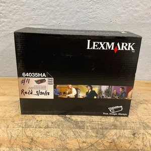 Lexmark 64035HA Original OEM neu im Karton Tonerkassette VERSIEGELT - Bild 1 von 3