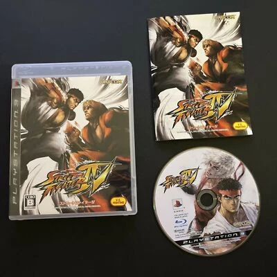 Street Fighter IV 4 - PlayStation 3 PS3 JAPAN Game Complete with Manaul - Image 1 of 4