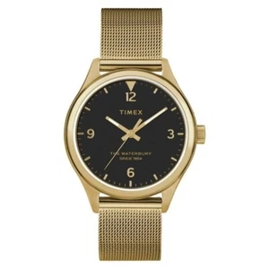 Timex Waterbury Traditional TW2T36400 Orologio Donna Bracciale Mesh - Picture 1 of 2