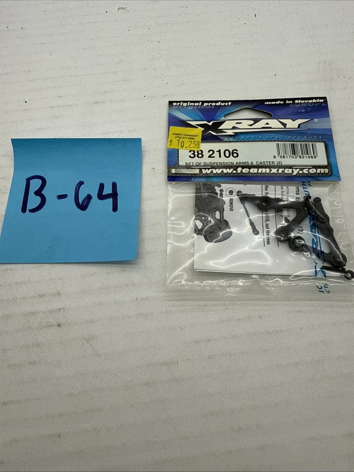 XRAY 382106 Set of Suspension Arm 6° Caster M18 - Image 1 of 1